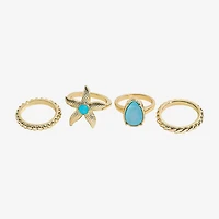 Bijoux Bar Delicates Womens Ring Set