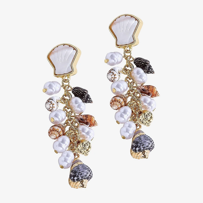 Bijoux Bar Delicates Womens Drop Earrings