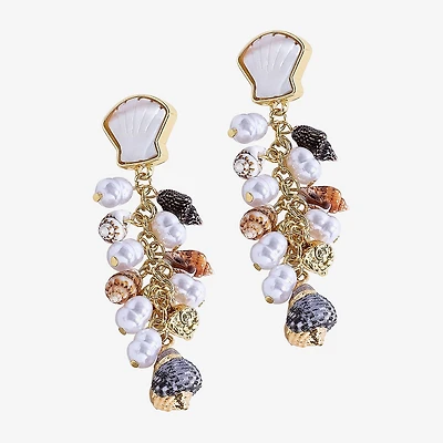 Bijoux Bar Delicates Womens Drop Earrings