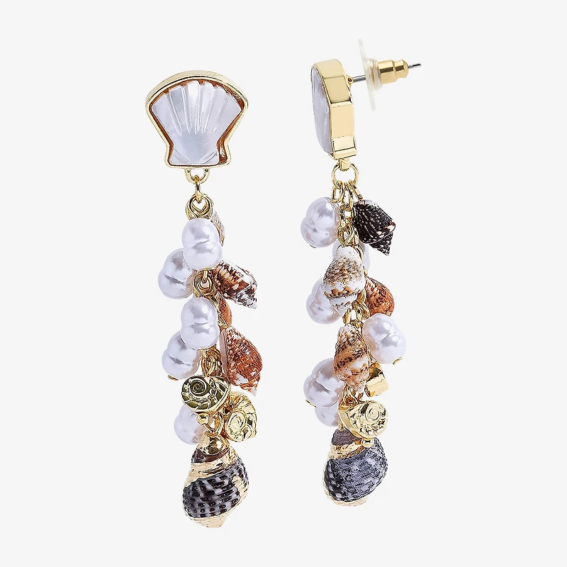 Bijoux Bar Delicates Womens Drop Earrings
