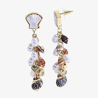 Bijoux Bar Delicates Womens Drop Earrings