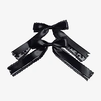 Arizona Black Lace 2-pc. Hair Bow