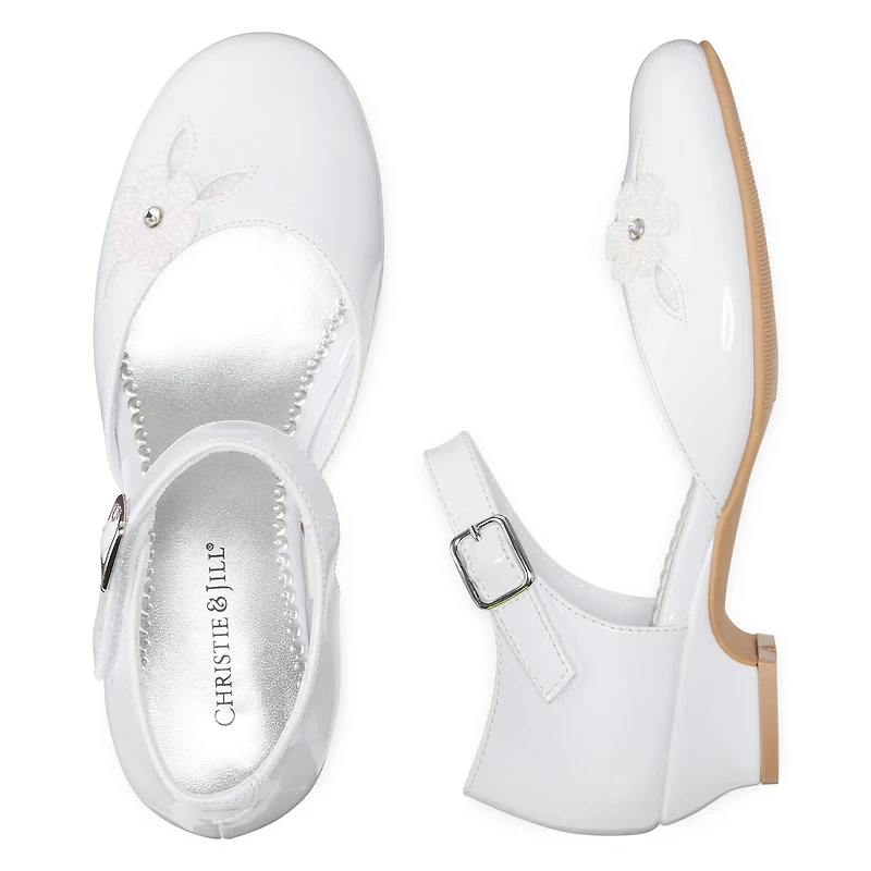 Christie & Jill Heaven Little Big Kid Girls Round Mary Jane Shoes