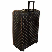 American Flyer Fleur-de-lis 4-pc. Expandable Upright Softside Luggage Set