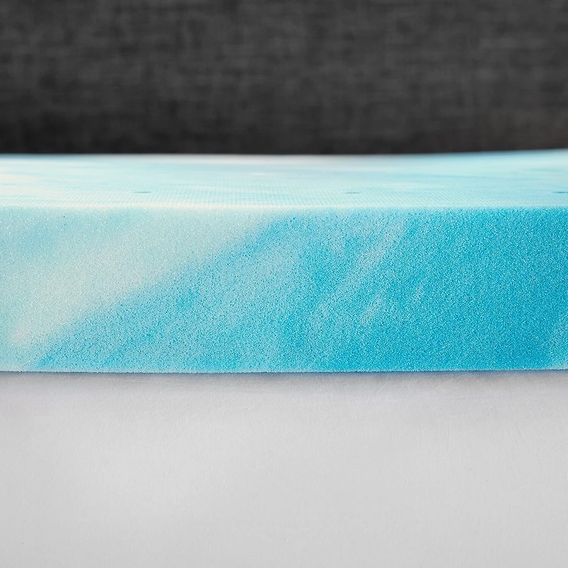 Bodipedic™ Home 3 Inch Gel Swirl Memory Foam Topper