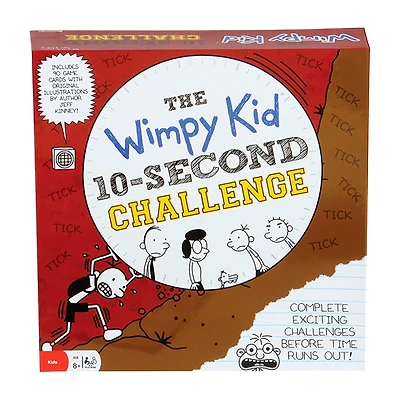 Pressman Diary Of A Wimpy Kid 10 Second Challenge Game Board Game