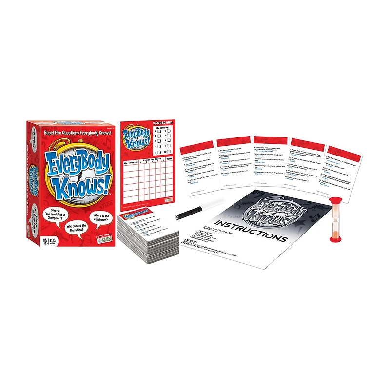 Endless Games Everybody Knows Card Game