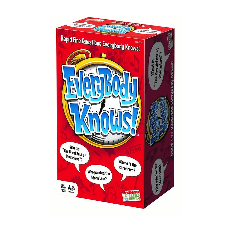 Endless Games Everybody Knows Card Game