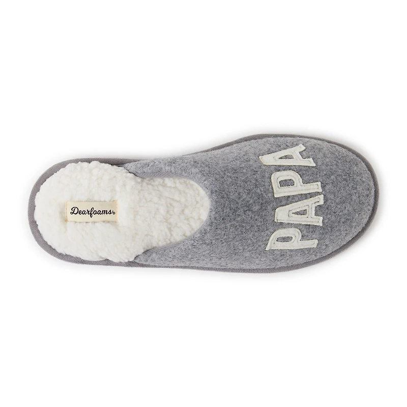 Dearfoams Mens Carson Family Scuff