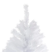 Northlight Full Icy White Spruce Artificial Unlit 7 Foot Christmas Tree