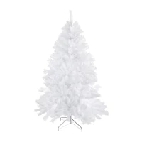 Northlight Icy White Iridescent Spruce Artificial Unlit 6 Foot Christmas Tree