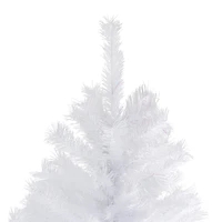 Northlight Icy White Iridescent Spruce Artificial Unlit 6 Foot Christmas Tree