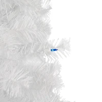 Northlight Slim White Artificial Blue Lights 4 Foot Pre-Lit Pine Christmas Tree