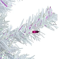 Northlight Rockport White Artificial Lights 3 Foot Pre-Lit Pine Christmas Tree