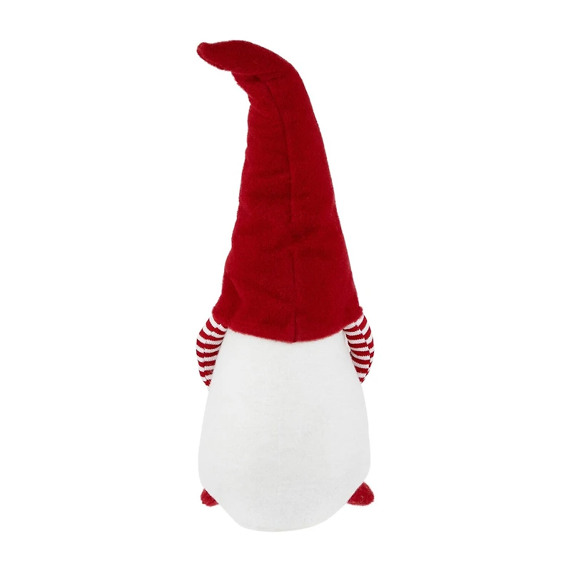Northlight 20.5in Red And White Inhands In Pocketin Girl Christmas Decoration Christmas Gnome