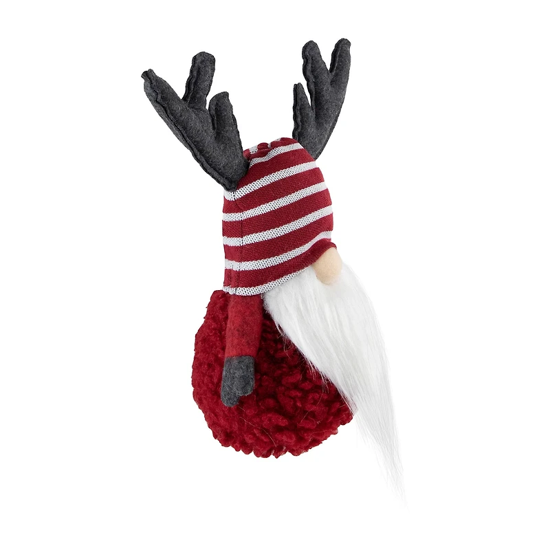 Northlight 12in Red And White With Antlers Christmas Decoration Christmas Gnome