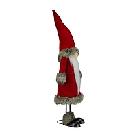 Northlight 17in Red And White Santa  Christmas Figurine Christmas Gnome