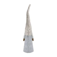 Northlight 21in Gray And Beige Cone Boy Christmas Christmas Gnome