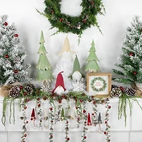 Northlight Set Of 3 Standing Plush Christmas Figures 8.5in Christmas Gnome
