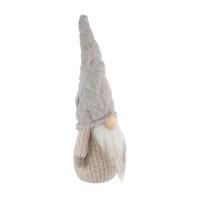 Northlight 10in Lighted Nose And Plush Hat Tabletop Christmas  Decoration Christmas Gnome