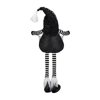 Northlight 30-Inch Black And White Injoyin  Plush Tabletop Christmas Decoration Christmas Gnome