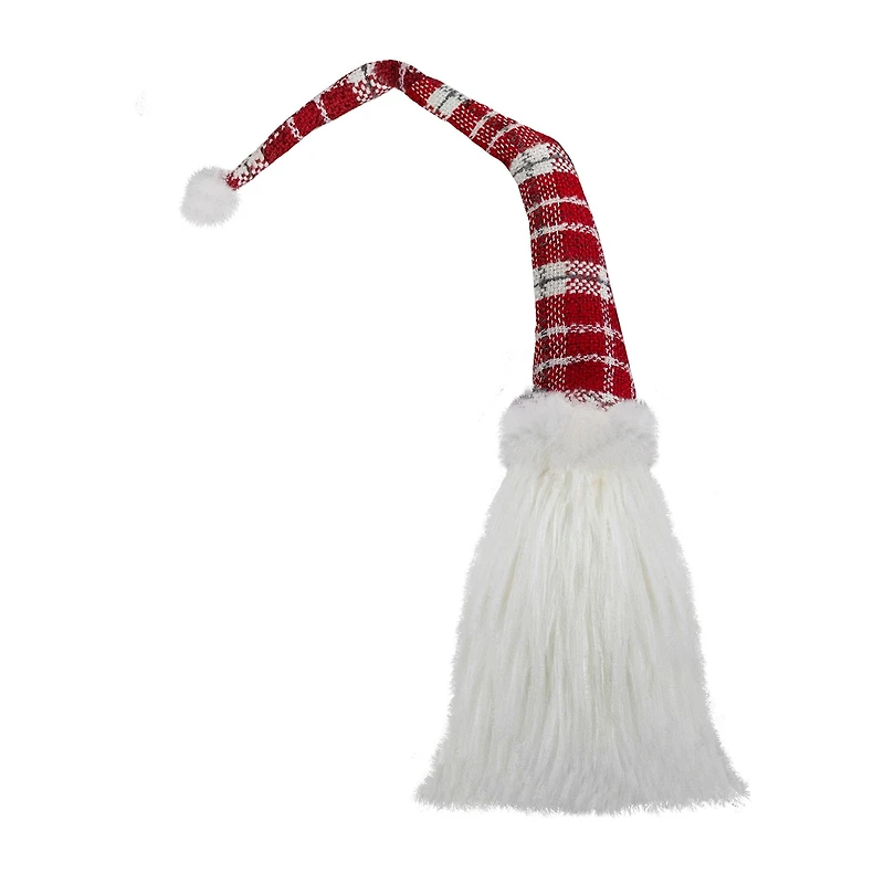 Northlight 29.5-Inch Red And White Tabletop Santa Claus Sitting Christmas Decoration Christmas Gnome