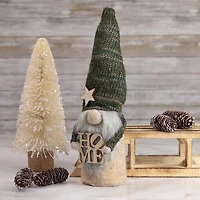 Northlight 14in Green Knit Standing Home  Christmas Christmas Gnome