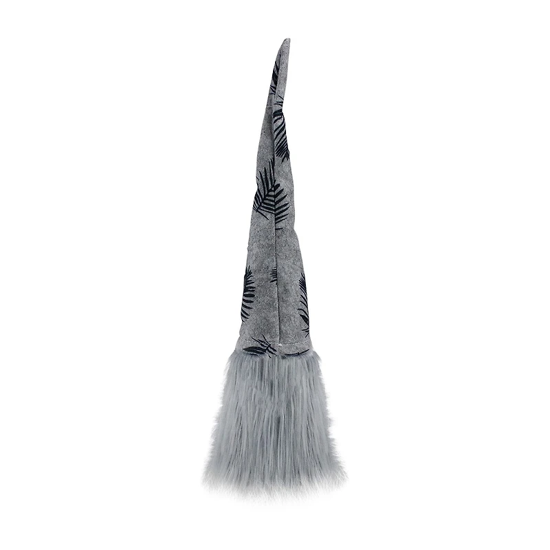 Northlight 16 Gray And Black Lighted Star  With Palm Leaves Christmas Decoration Christmas Gnome