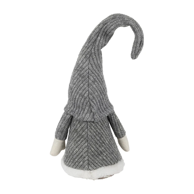 Northlight 14in Gray And White Standing Christmas Tabletop Decoration Christmas Gnome