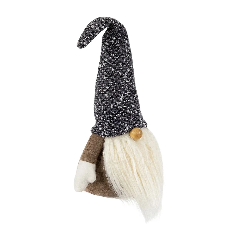 Northlight 11in Brown And White Standing Christmas Tabletop Decor Christmas Gnome