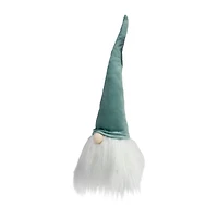 Northlight 15in Green And White  Head Christmas Tabletop Decor Christmas Gnome
