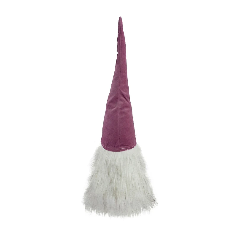 Northlight 17in Mauve Battery Operated Lighted Christmas Decoration Christmas Gnome