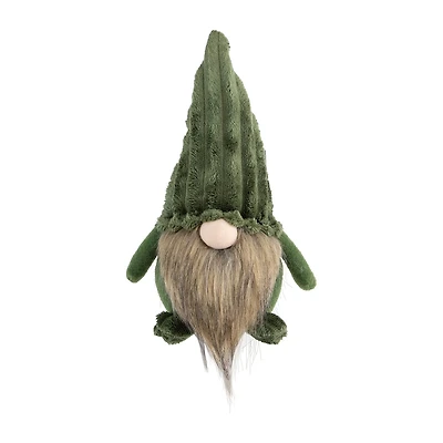 Northlight 12in Green Plush Christmas  Decoration Christmas Gnome