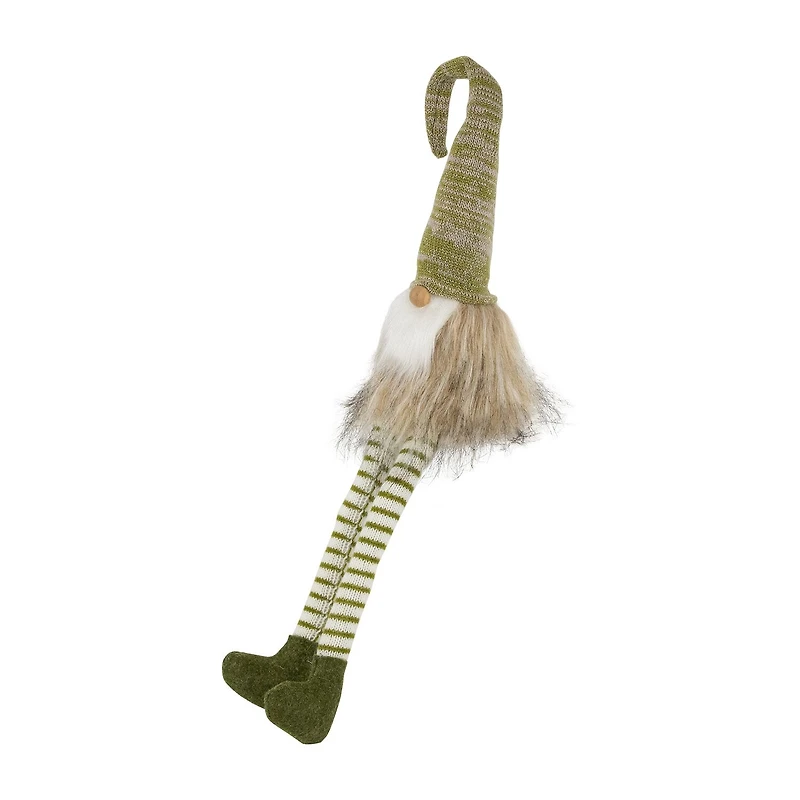 Northlight 26in Green And Beige Sitting Christmas Christmas Gnome