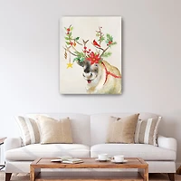 Lumaprints Playful Reindeer Ii Canvas Art