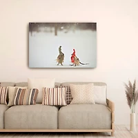 Lumaprints Weathered Feathered Friends Canvas Art