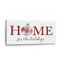 Lumaprints Home For The Holidays Canvas Art