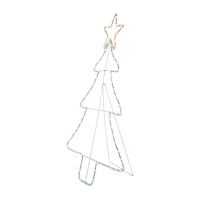 Northlight 38.5in Lighted Tree Silhouette Decor Christmas Yard Art