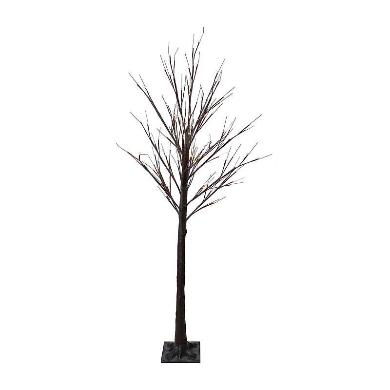 Northlight 6ft Lighted Birch Twig Tree Warm White Led Lights Christmas Yard Art