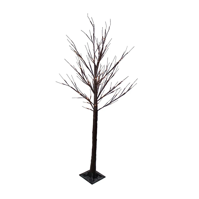 Northlight 6ft Lighted Birch Twig Tree Warm White Led Lights Christmas Yard Art