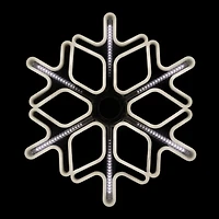 Northlight 16in Cascading Lighted Snowflake Christmas Yard Art