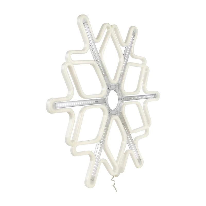 Northlight 16in Cascading Lighted Snowflake Christmas Yard Art