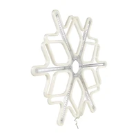 Northlight 16in Cascading Lighted Snowflake Christmas Yard Art