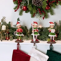 Northlight Elve 8.5in 3-pc. Christmas Stocking Holder