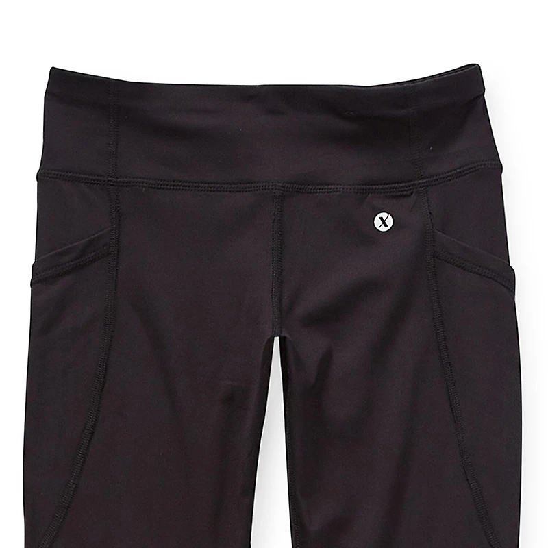 Xersion Active Little & Big Kid Girls Quick Dry Knit 24" Active Full Length Leggings
