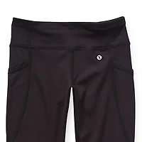 Xersion Active Little & Big Kid Girls Quick Dry Knit 24" Active Full Length Leggings