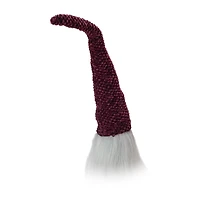 Northlight 15in Purple Plum And White  Head Christmas Tabletop Decor Christmas Gnome