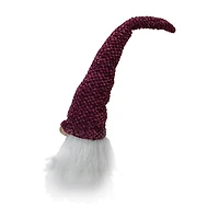 Northlight 15in Purple Plum And White  Head Christmas Tabletop Decor Christmas Gnome