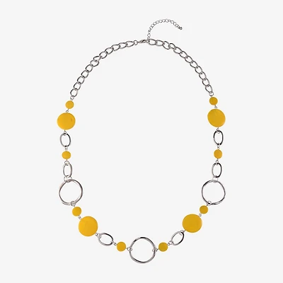 Mixit Womens 32 Inch Link Necklace