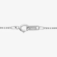 Womens 1 CT. T.W. Lab Grown White Diamond 10K Gold Cross 18 Inch Pendant Necklace